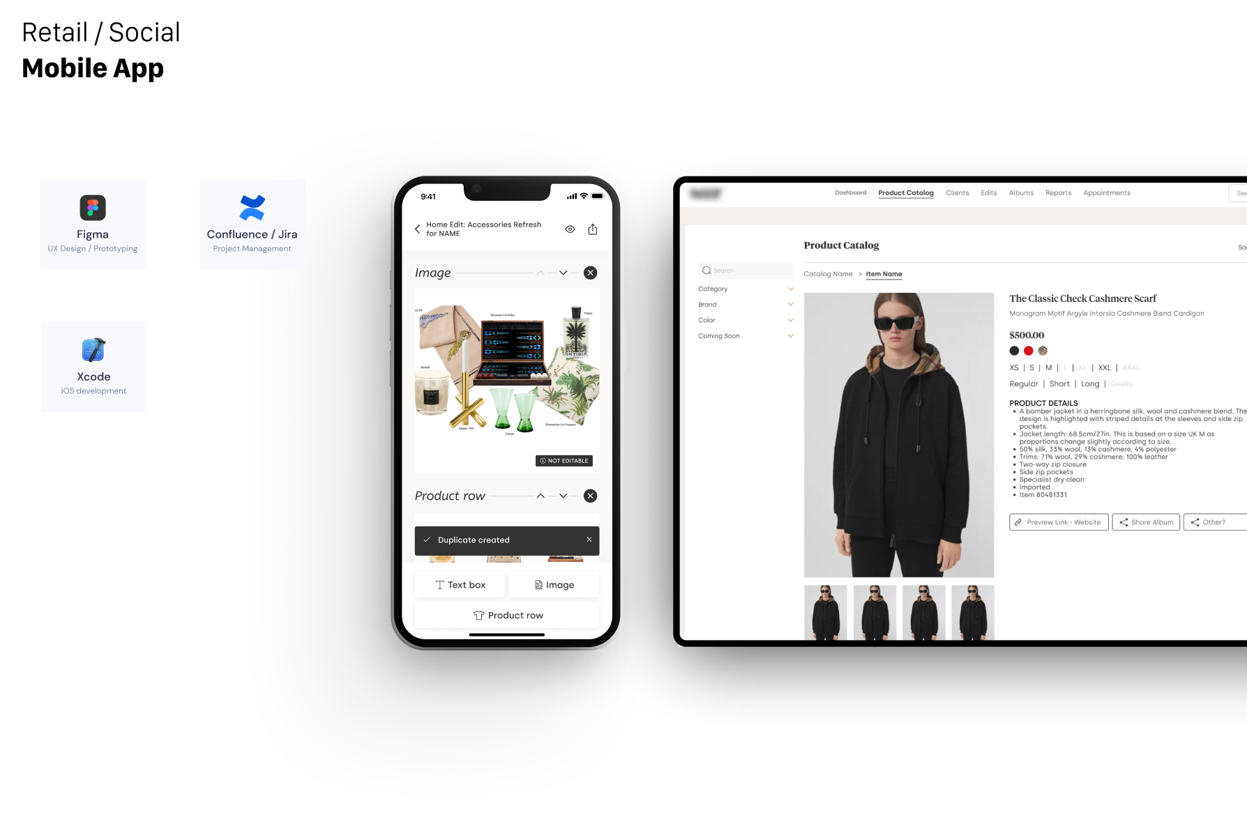<span>Stealth</span>Fashion App